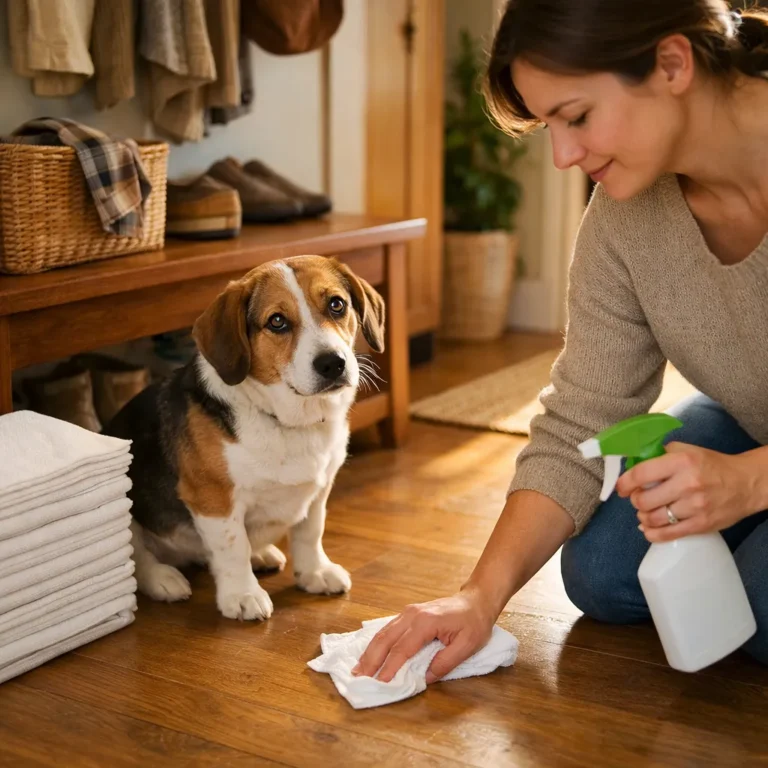 Kat plast overal in huis